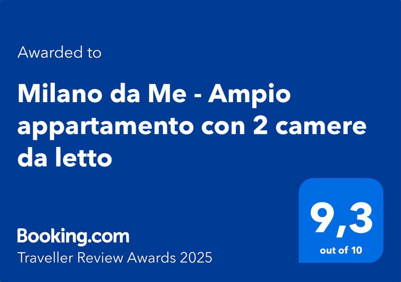 Milano Da Me - Ampio Appartamento Con 2 Camere Da Letto Bagian luar foto